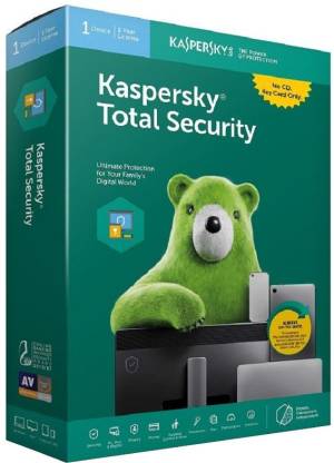 Kaspersky Total Security 
1 User 1 Year
